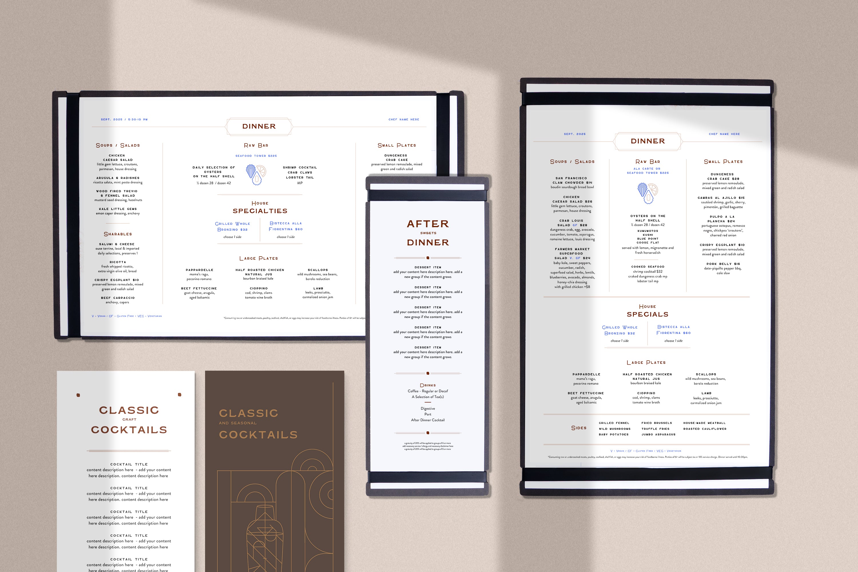 Menu Paper