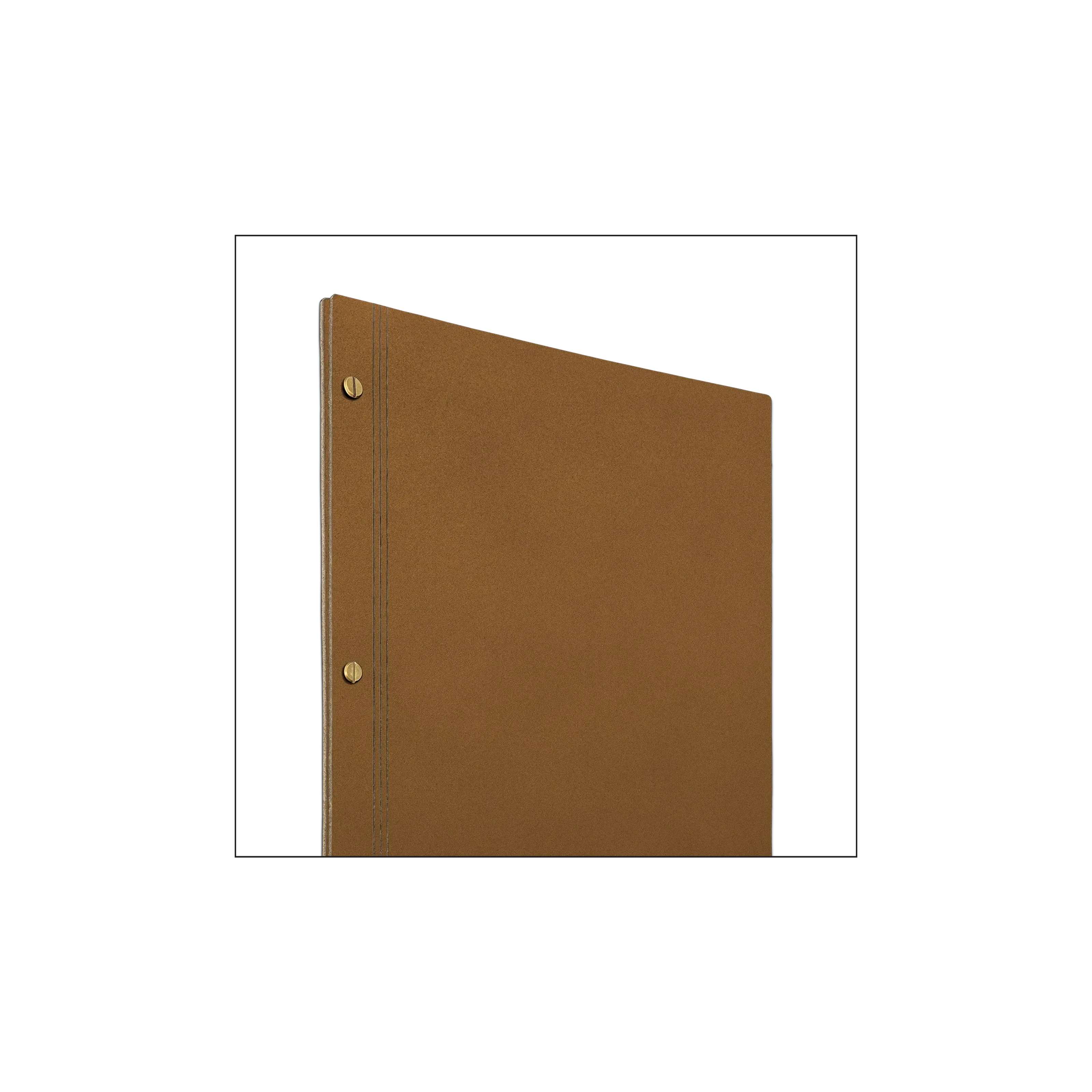 Screwpost Book - Leather