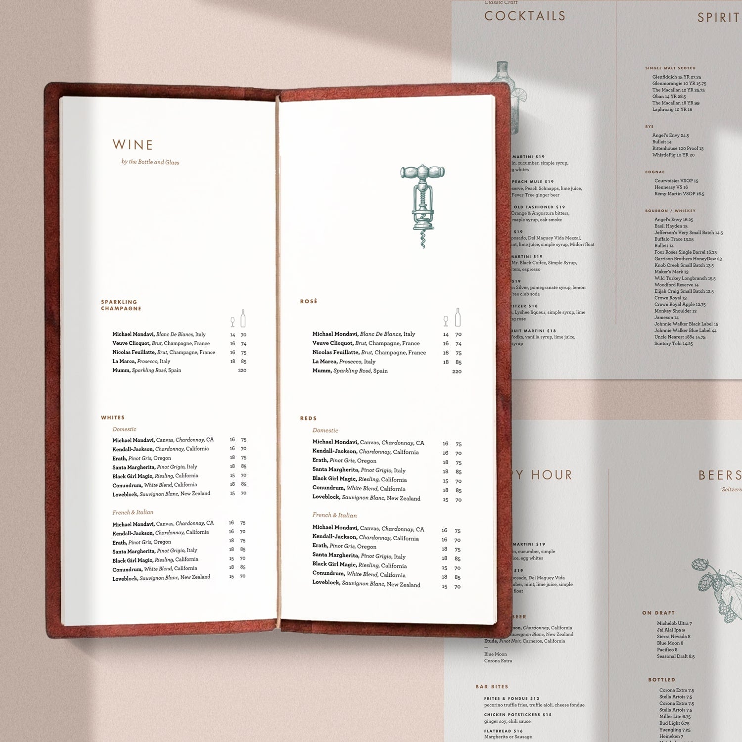 Mediterranean Menu Template
