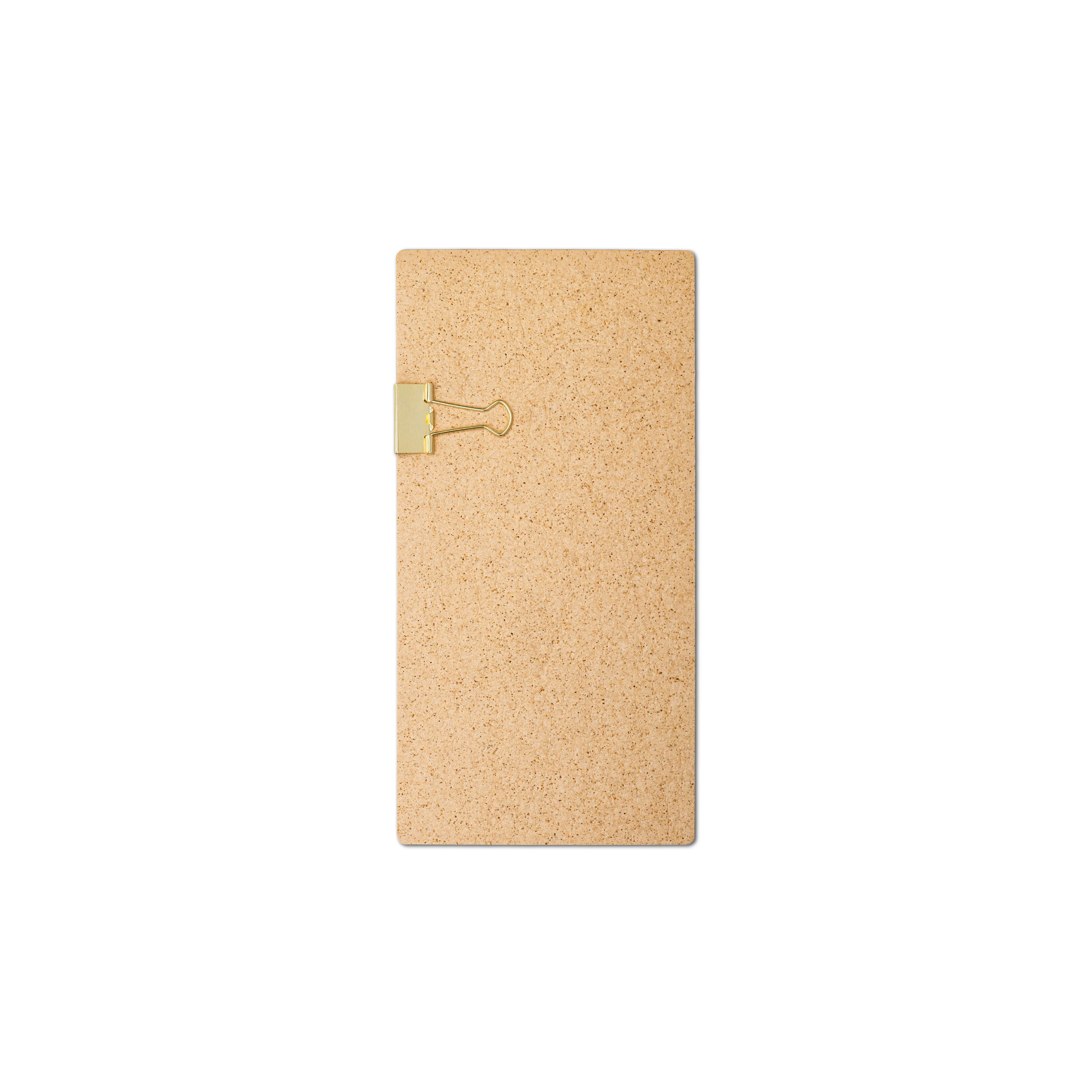 Check Presenter - Cork, Hardboard, Paper Resin