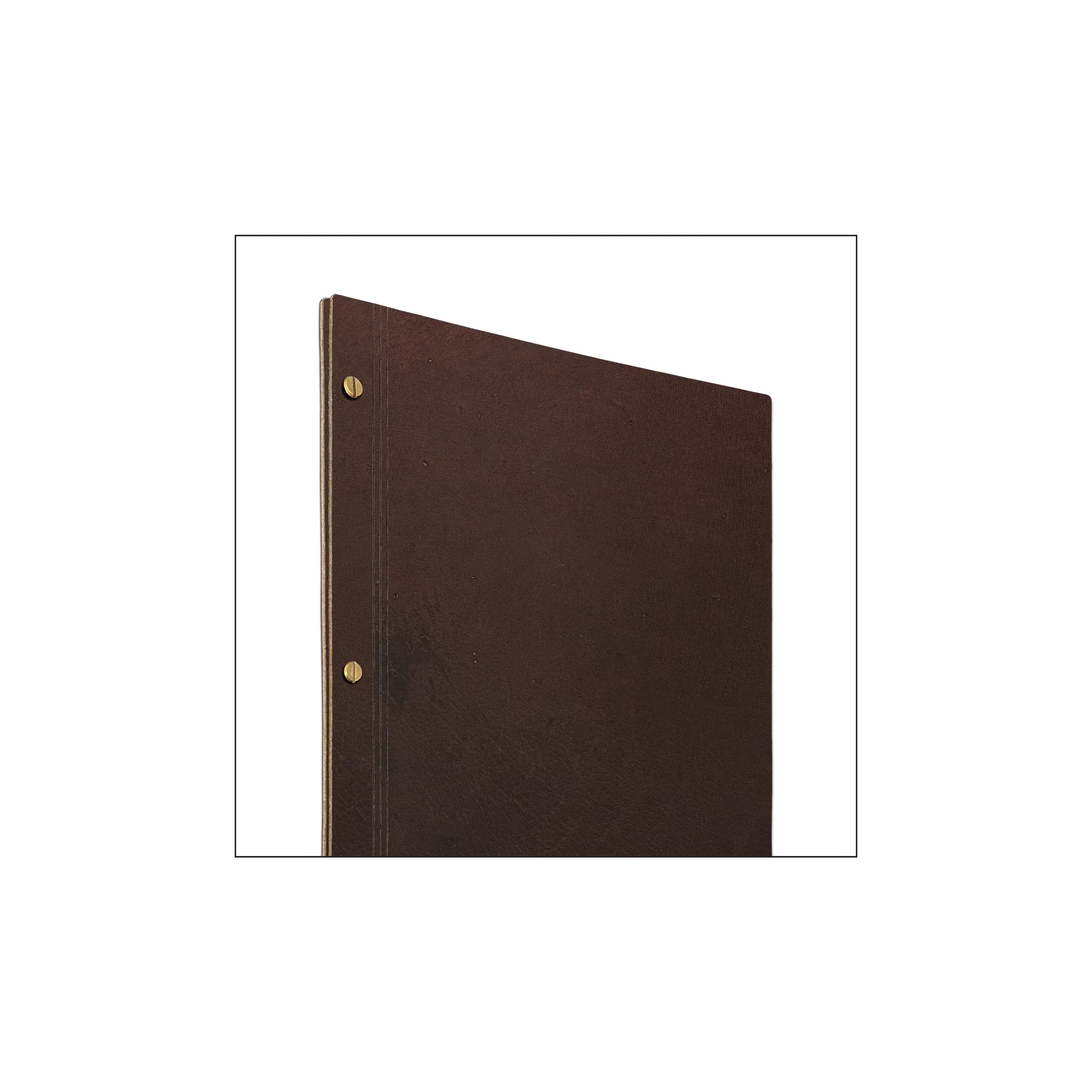 Screwpost Book - Leather