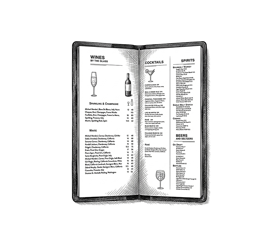 Deco Chic Menu Template